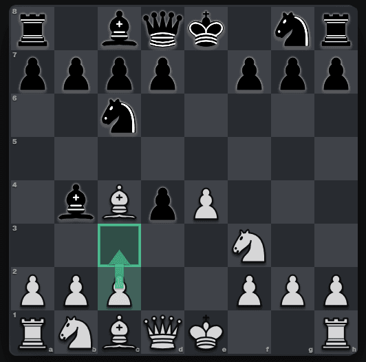 Example chess position